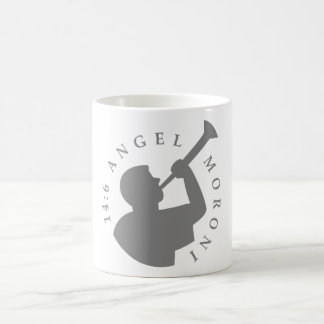 Café Cinza da caneca de Moroni do anjo