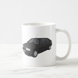 Café Citroën caneca preta/cinzenta de BX