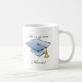 Café Classe de caneca do costume do boné de formatura