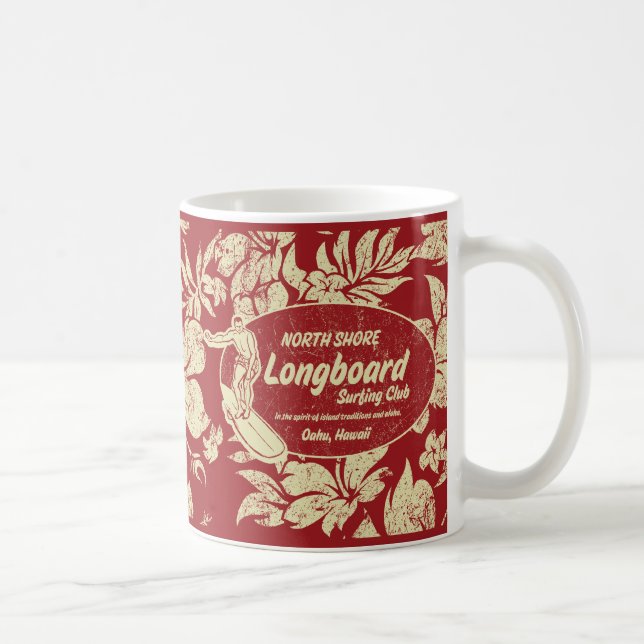 Café Clube que surfa a caneca de Pareau (Direita)