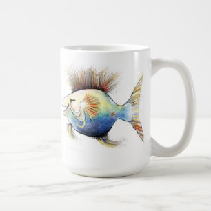 Café Codstewart caneca branca clássica de 15 onças