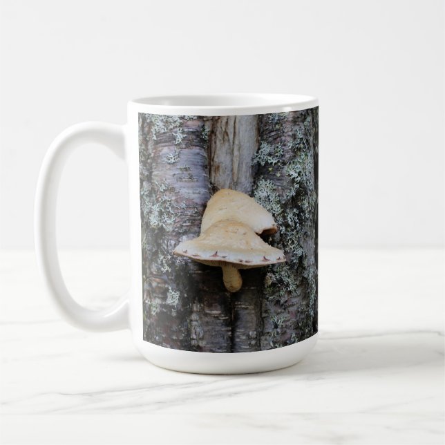Café Cogumelos de Árvore - Caneca de 425g (Esquerda)