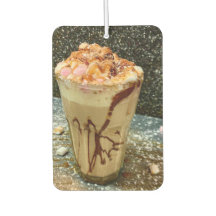 Café com creme e marshmallow