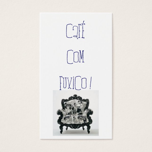 café com fuxico (Frente)