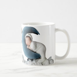 Café 🌙 Comece Selvagem, Caneca de Criança Lua – Bebê D