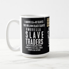 Café COMERCIANTE DE ESCRAVOS GUARDA-CHUVA Caneca
