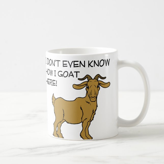 Café Como Cheguei Aqui Caneca Engraçada ou Caneca de Vi (Direita)