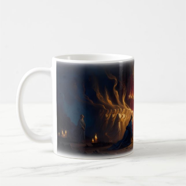 Café Como uma Oração — Caneca de Surrender Sagrado Ilum (Esquerda)