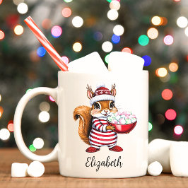 Café Corpo-de-Bela-Boca Personalizado Caneca de Natal