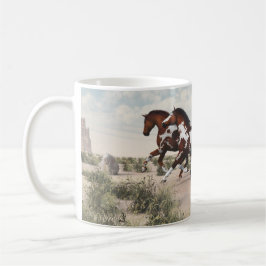 Café Correr Como O Vento - Galopando Caneca de Cavalo