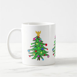 Café Costume da caneca da árvore de Natal