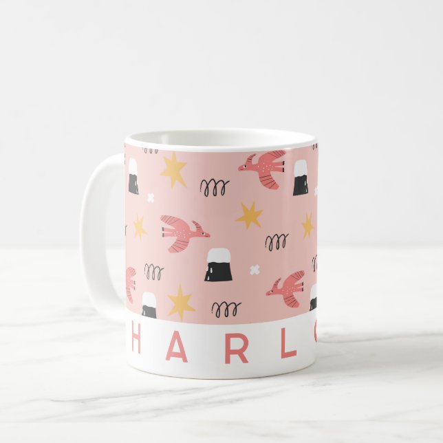 Café Crianças Personalizadas Caneca de Crianças (Frente Esquerda)