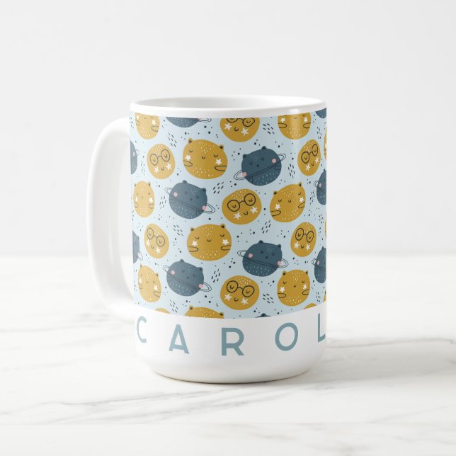 Café Crianças Personalizadas Caneca de Crianças (Frente Esquerda)