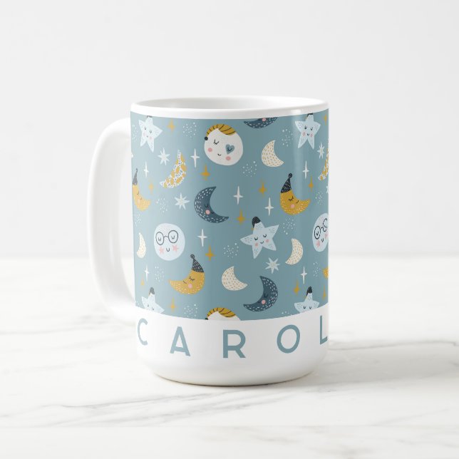 Café Crianças Personalizadas Caneca de Crianças (Frente Esquerda)