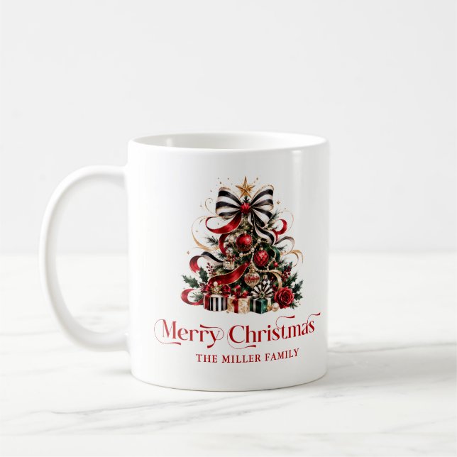 Café Crie Sua Caneca de Natal Personalizada (Esquerda)