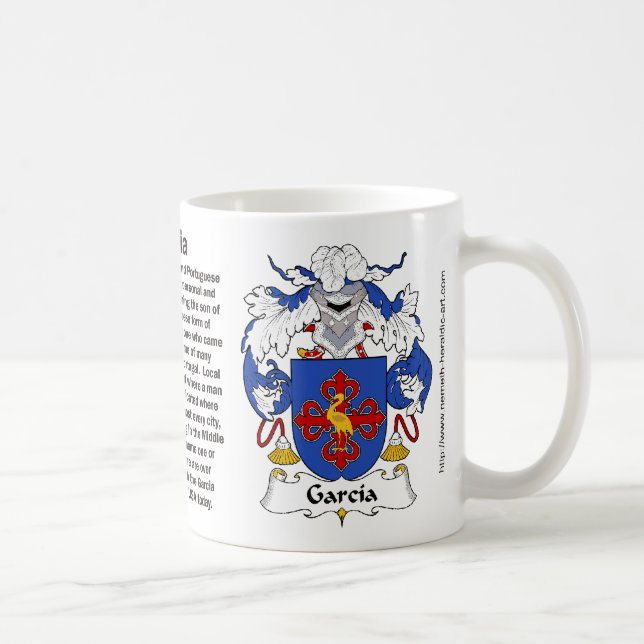Café Crista da família de García em uma caneca (Direita)