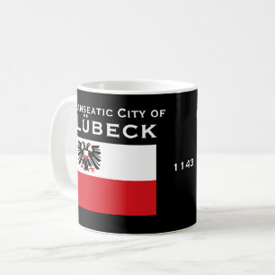 Café Crista de Lubeque - de Alemanha e caneca feitas