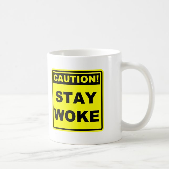 Café Cuidado Fique Esperto Caneca de Meme (Direita)
