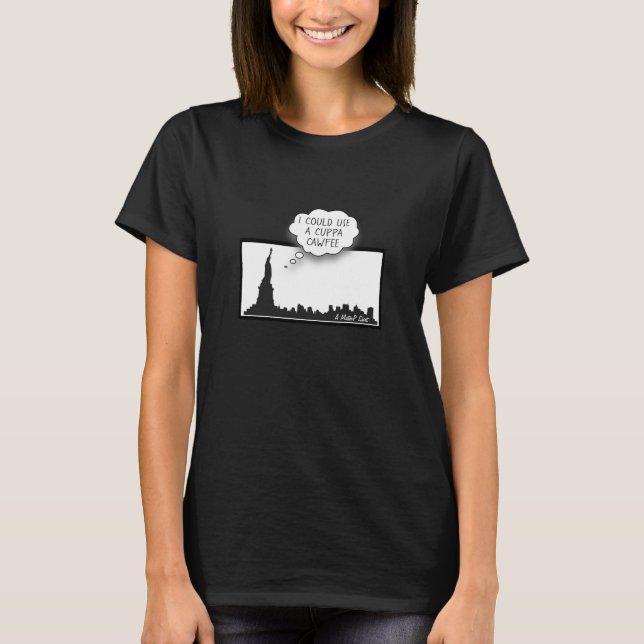 Café Cuppa - Uma Camisa MisterP (Frente)