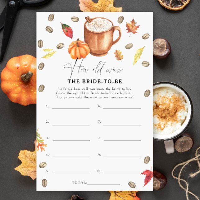 Café da Abóbora Quantos anos tinha a noiva para se (Criador carregado)