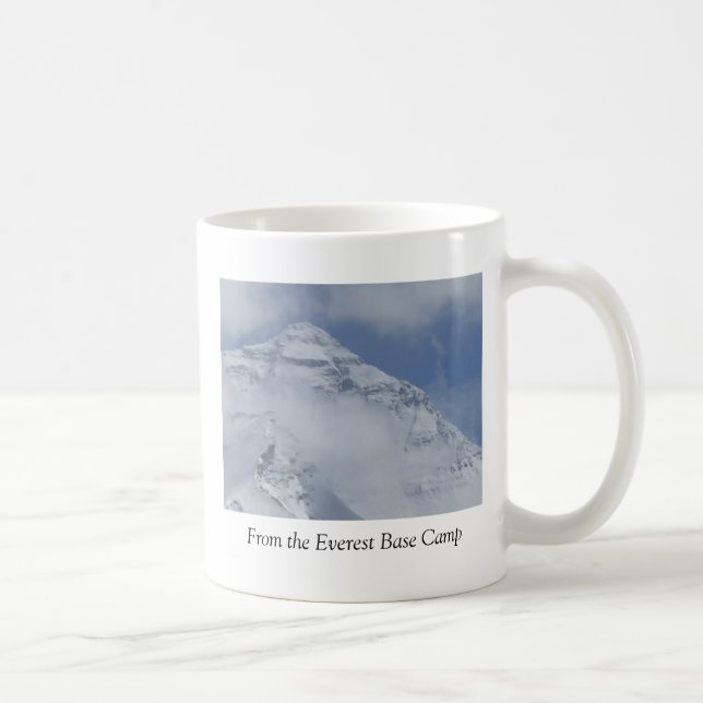 Café Da caneca do acampamento base de Everest (Direita)