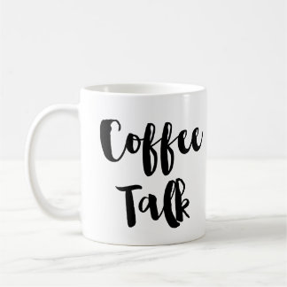 Café da conversa do café ou caneca do chá