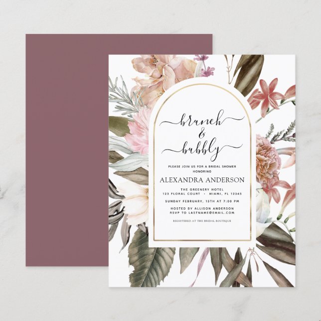 Café da Manhã Boêmio com Espumante no Orçamento pa (Frente/Verso)