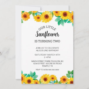 Café da Manhã de Girassol Convite para Verão Downl