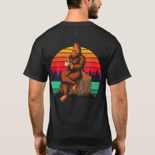 Café da Manhã do Pé Grande Camiseta Divertida de S