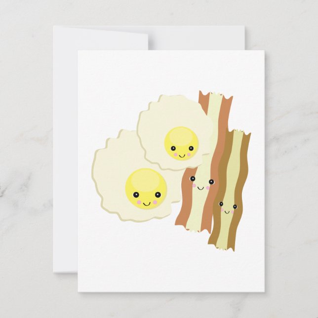 café da manhã kawaii feliz (Frente)