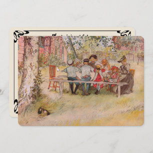 Café da manhã sob o Convite de festas do Grande CH