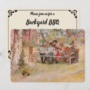 Café da Manhã sob o Grande Convite para a Festa de