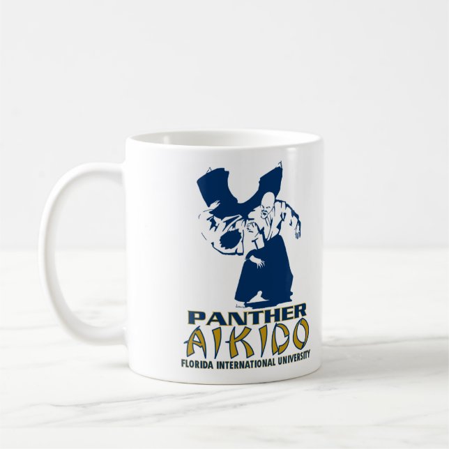 Café Da pantera do Aikido da primavera de caneca 2011 (Esquerda)