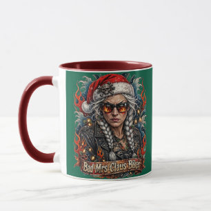 Café da Sra. Claus Motociclista Má, Caneca da Sra.