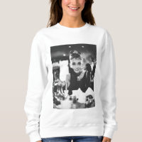 Café da Tiffany - Suéter branco confortável femini