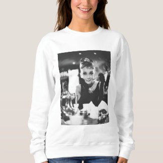 Café da Tiffany - Suéter branco confortável femini