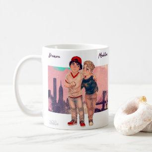 Café Damon e caneca de Maddox