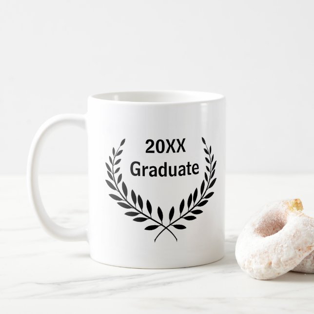 Café Data de Conclusão da Laurel - Caneca (Com Donut)