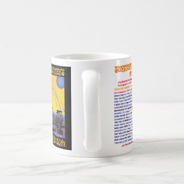Café Daydreamers da luz do sol: Caneca de Chicago "15 (Alça)