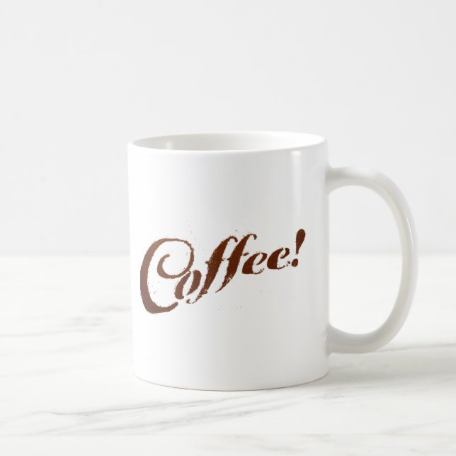Café de Borra de Café - Caneca (Direita)