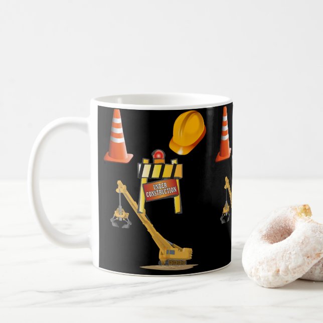 café de chocolate quente, chá café, caneca (Com Donut)