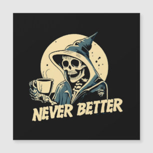 Café de Esqueleto de Halloween