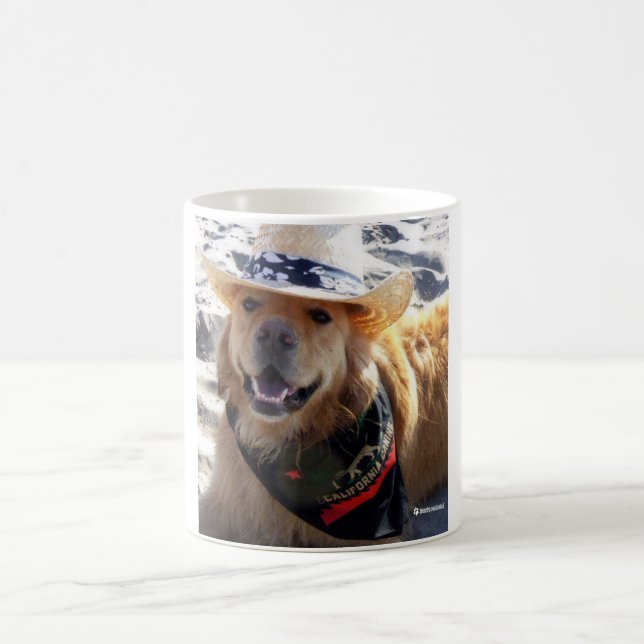 Café De Henry do mundo caneca do golden retriever hoje (Centro)