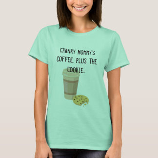 Café de Mamãe Cranky com camiseta Cookie