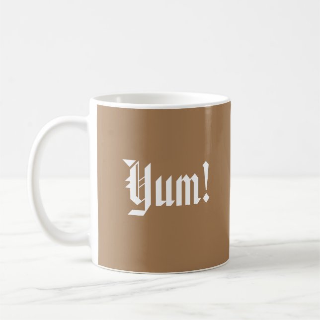 Café Delícia! Caneca de Chocolate Quente com Receita (Esquerda)
