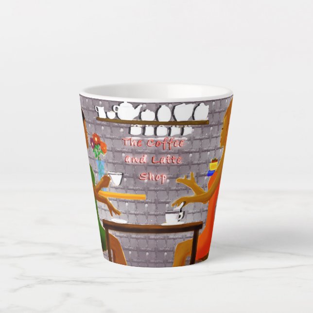 Café Delicioso Com Uma Xícara De Amizade (Frente)