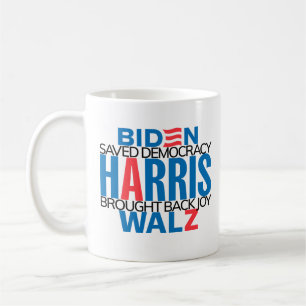 Café Democracia Salva/Trouxe de volta a caneca de alegr