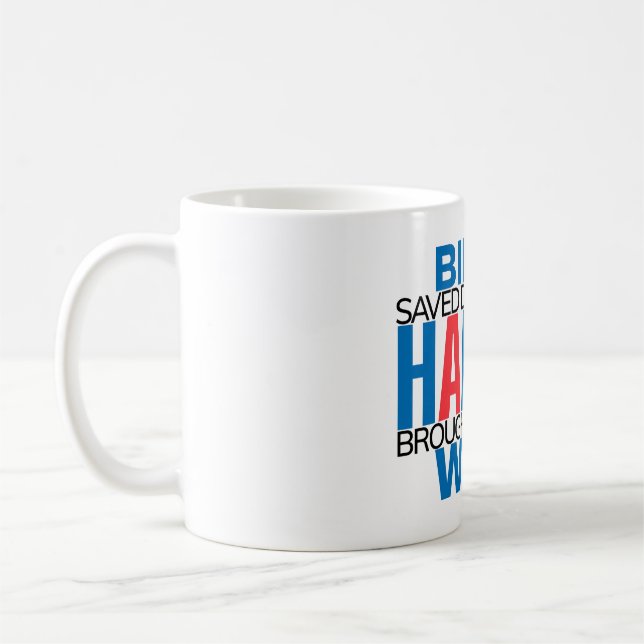 Café Democracia Salva/Trouxe de volta a caneca de alegr (Esquerda)
