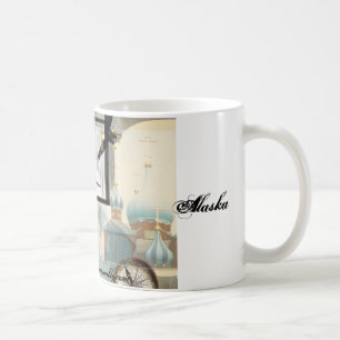 Café Descubra a caneca de Alaska