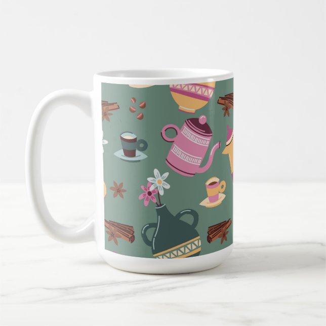 Café Desenho de caneca Two-Tone  (Esquerda)